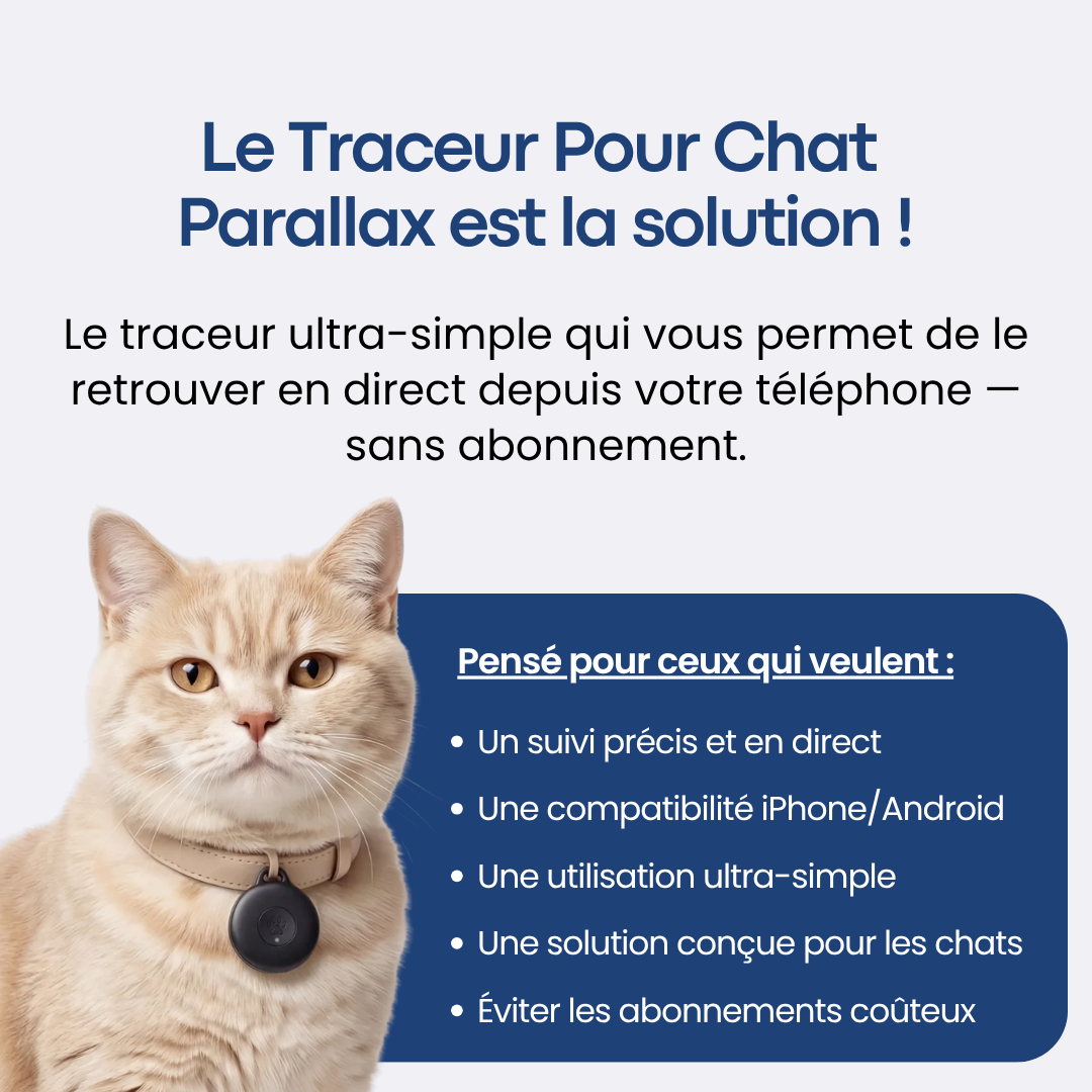 GPS Pour Chat Sans Abonnement - Alpora