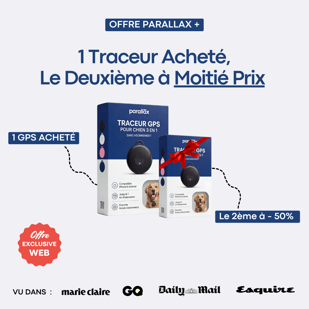 Traceur GPS Chien sans Abonnement - Alpora