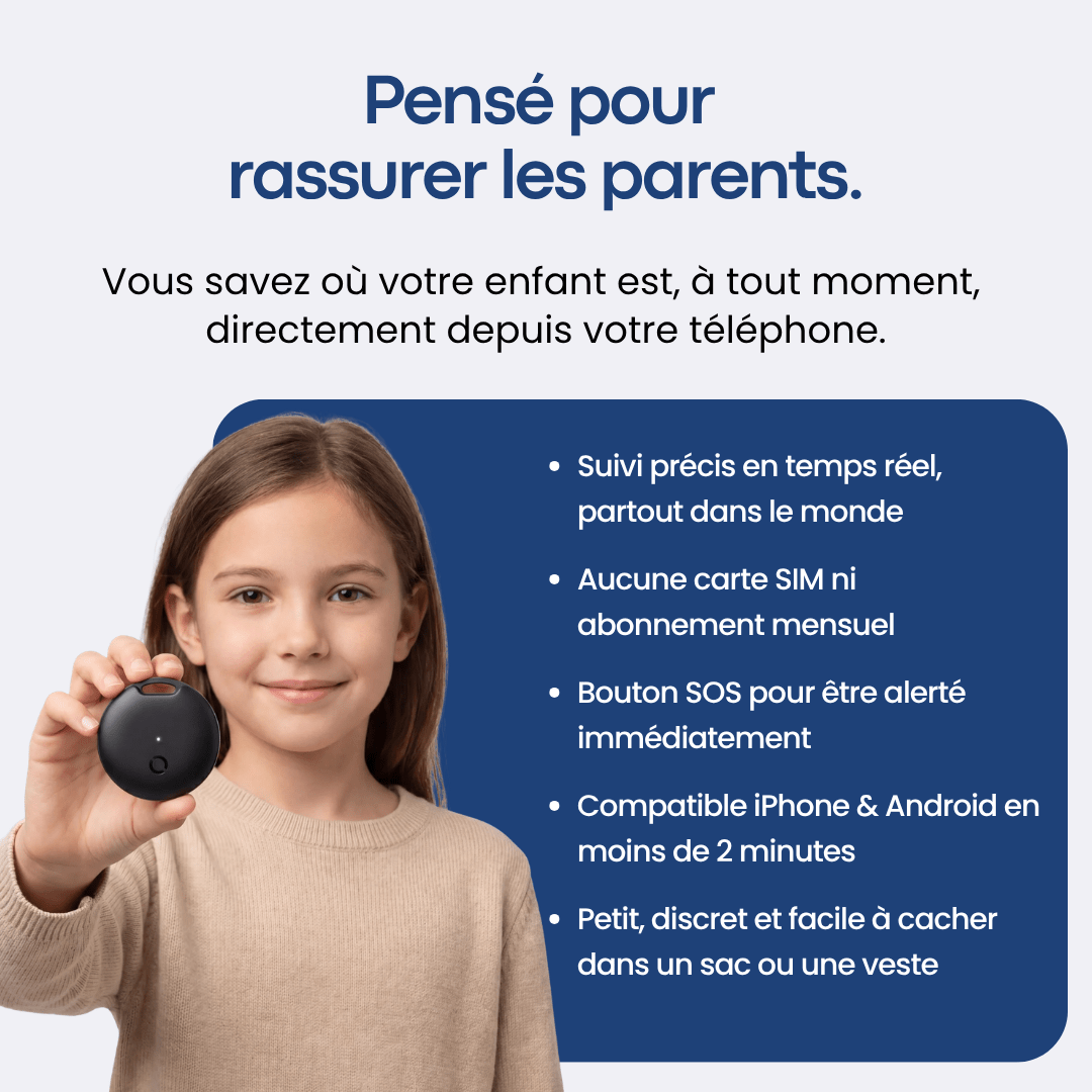 Traceur GPS Enfant Sans Abonnement | Alpora