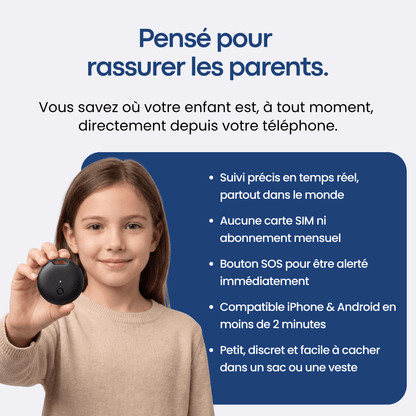 Traceur GPS Enfant Sans Abonnement | Alpora