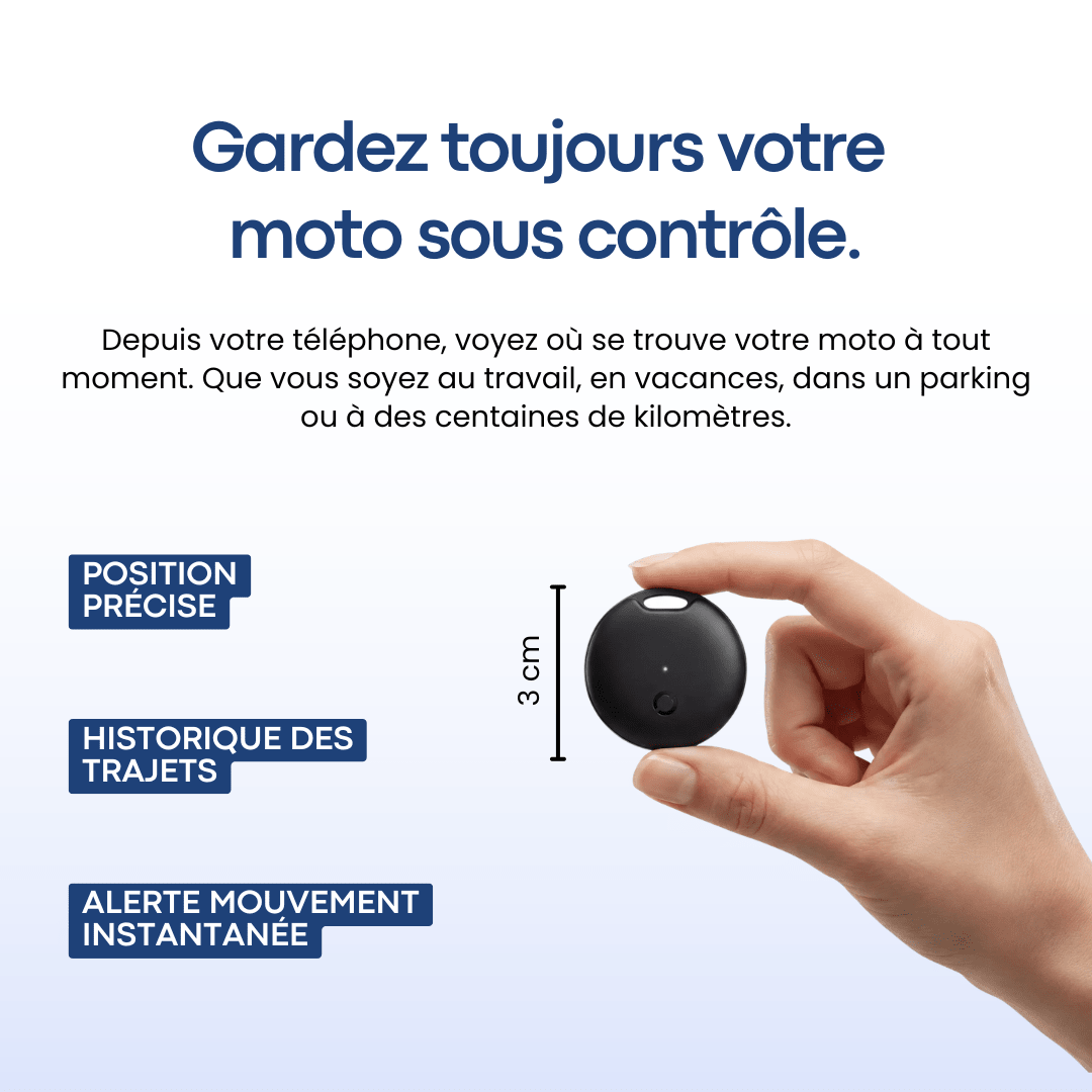 Traceur GPS Moto Sans Abonnement 3 en 1 — Alpora