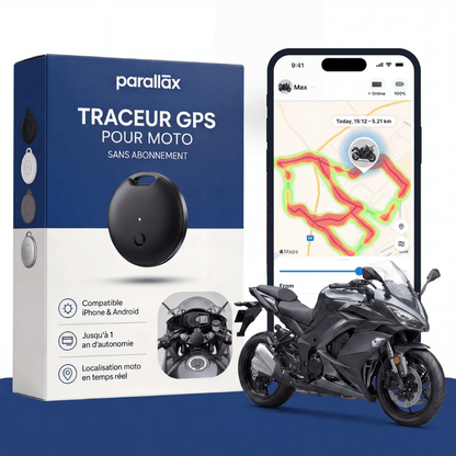 Traceur GPS Moto Sans Abonnement 3 en 1 — Alpora
